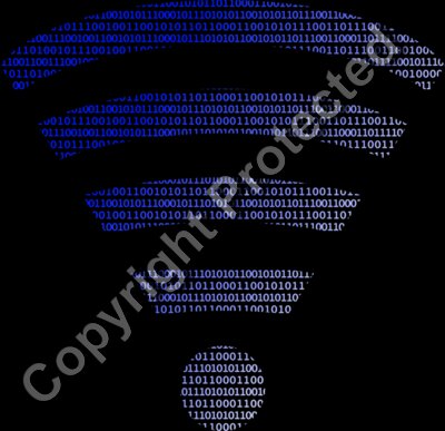 Wifi binary in Blue