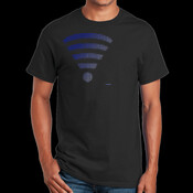 Wifi Binary in Blue